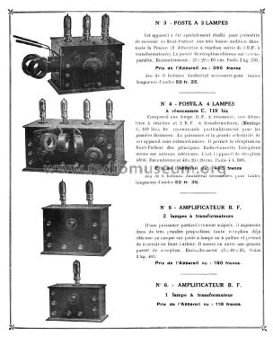 Amplificateur BF à 1 lampe ; Martin, V.; Paris, (ID = 1995016) Ampl/Mixer