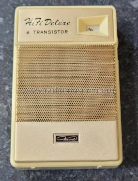 6 Transistor HiFi Deluxe Unknown; Marvel brand name, (ID = 2700245) Radio