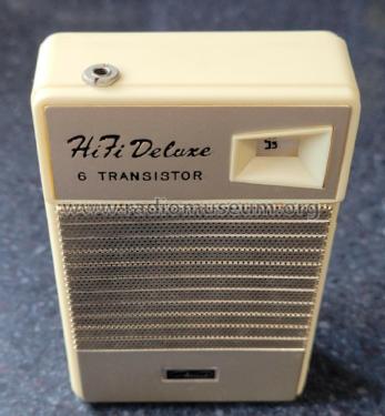 6 Transistor HiFi Deluxe Unknown; Marvel brand name, (ID = 2700248) Radio