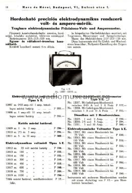 Hordozható preciziós elektrodynamikus voltmérő h E. 120012- 75 V; Marx és Mérei (ID = 2041396) Equipment