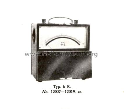 Hordozható preciziós elektrodynamikus voltmérő hE. 12015; Marx és Mérei (ID = 2057822) Equipment