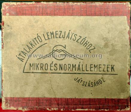 Orion lemezjátszó átalakító / Player Modification Kit ; Marx és Mérei (ID = 2725499) Kit