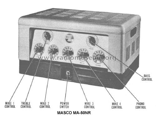 MA-50NR ; Masco Mark Simpson (ID = 1454984) Ampl/Mixer