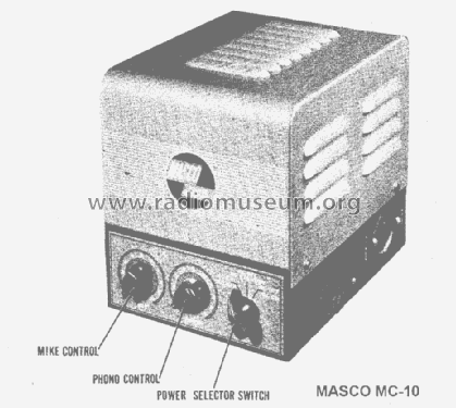 Masco MC-10 amplifier ; Masco Mark Simpson (ID = 1405988) Verst/Mix