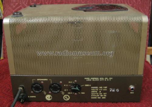 ME-18P; Masco Mark Simpson (ID = 1153571) Ampl/Mixer