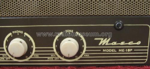 ME-18P; Masco Mark Simpson (ID = 1153574) Ampl/Mixer