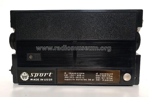 SPORT 8 Transistors; Mashpriborintorg Маш (ID = 3097408) Radio