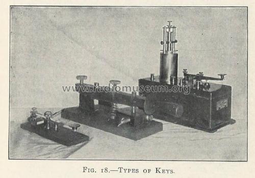 Spark Transmitter Key ; Massie Wireless (ID = 1985290) Morse+TTY