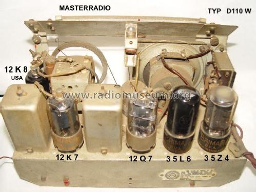 D110W; Masteradio, London (ID = 538682) Radio