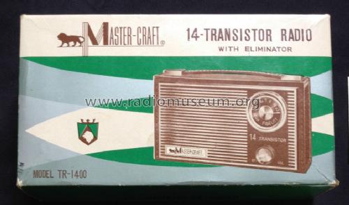 Master-Craft 14 Transistor High Fidelity TR-1400 ; Master-Craft (ID = 1698317) Radio