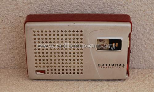 National 7 Transistor Portable Radio AT-280; Panasonic, (ID = 1246183) Radio