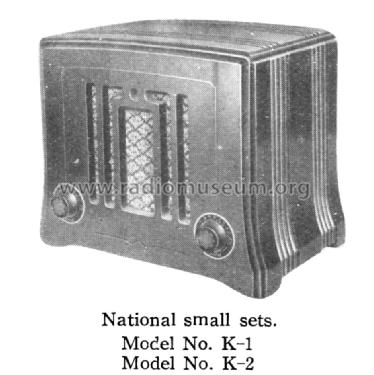 National K-1; Panasonic, (ID = 953632) Radio