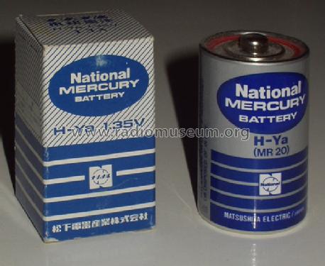National Mercury Battery H-Ya ; Panasonic, (ID = 593666) Fuente-Al