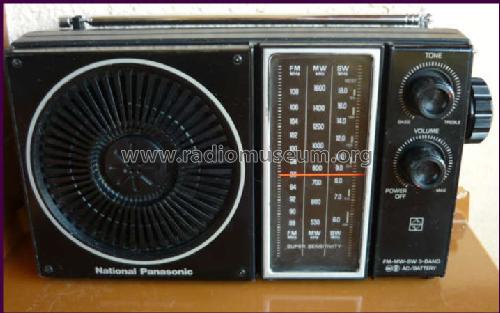 National Panasonic FM-MW-SW 3-Band RF-818JBS; Panasonic, (ID = 1488819) Radio