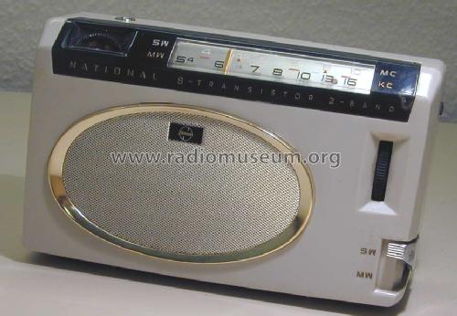 National 8-Transistor 2-Band T-26U; Panasonic, (ID = 1471352) Radio