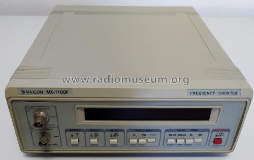 Frequency Counter MX-1100F; Maxcom Co.; Gyeonggi (ID = 2474230) Equipment