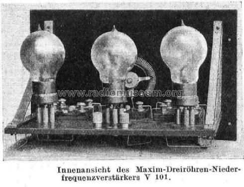 NF-Verstärker V101; Maxim; Aarau (ID = 56087) Verst/Mix