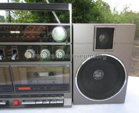 Stereo 4-Band Radio/Doppel Cassetten-Recorder 525; Maximal Marke? / (ID = 1795369) Radio