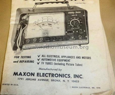 Utility Tester 200; Maxon Electronics, (ID = 2777882) Equipment