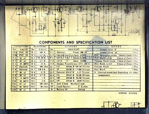 6 Transistor ; Mayfair Electronics (ID = 2663947) Radio