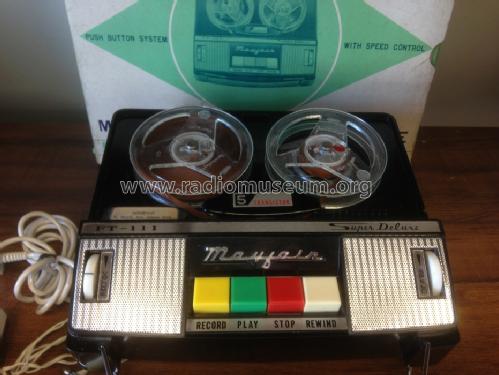 MAYFAIR FT-111 SUPER Deluxe Mini Reel Tape Player Recorder £47.50