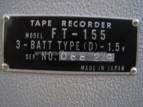 Tape Recorder FT-155; Mayfair Electronics (ID = 2018855) Reg-Riprod