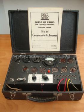 Tube Tester and Tester ; Maymo, Escuela Radio (ID = 1432231) Equipment