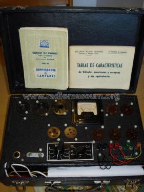 Tube Tester and Tester ; Maymo, Escuela Radio (ID = 2340054) Equipment