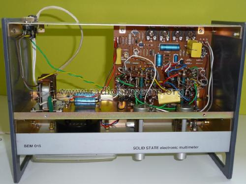 Electronic Multimeter BEM-015; MBLE, Manufacture (ID = 1239815) Equipment