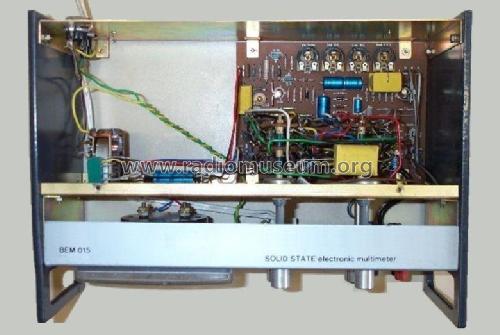 Electronic Multimeter BEM-015; MBLE, Manufacture (ID = 2333940) Equipment