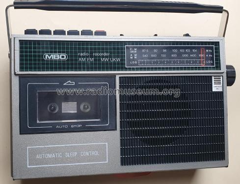 Radio Cassette Recorder RR4220; MBO Schmidt & (ID = 3038839) Radio