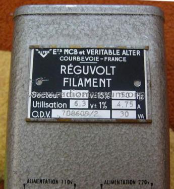 Réguvolt Filament ; MCB M.C.B. et (ID = 2229188) A-courant