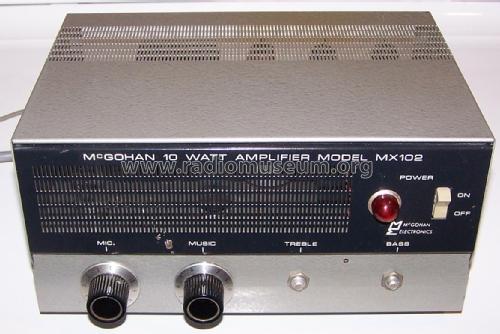 10 Watt Amplifier MX102; McGohan Inc., Don; (ID = 2092328) Ampl/Mixer