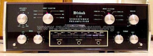 Stereophonic Preamplifier C-28; McIntosh Audio (ID = 343203) Verst/Mix