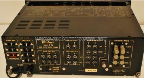 Stereophonic Preamplifier C-28; McIntosh Audio (ID = 734180) Verst/Mix