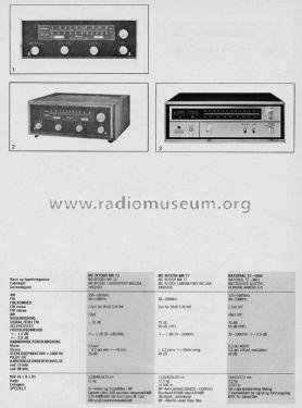 FM Tuner MR 77; McIntosh Audio (ID = 2804483) Radio