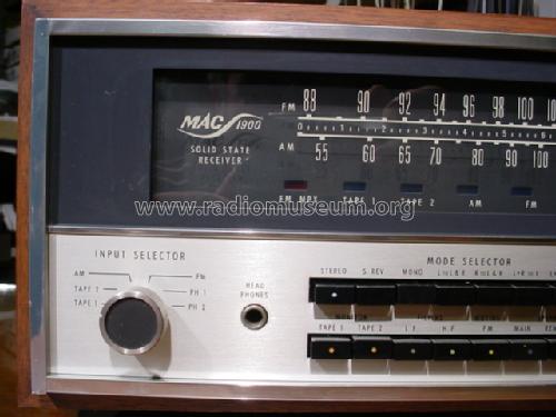 MAC 1900 ; McIntosh Audio (ID = 1342287) Radio