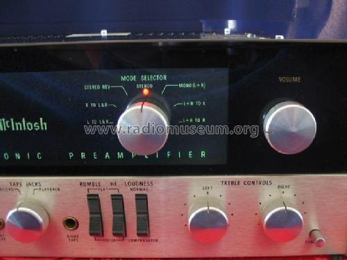 Stereophonic Preamplifier C22; McIntosh Audio (ID = 656916) Ampl/Mixer