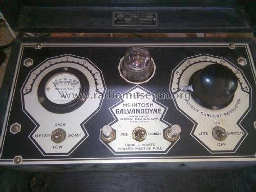 Galvanodyne 5025; McIntosh Electrical (ID = 2300336) Misc