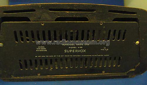 Supervox 498; McMichael Radio Ltd. (ID = 1399471) Radio