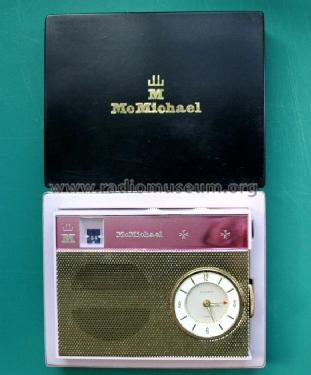 Transistor Clock Radio M107; McMichael Radio Ltd. (ID = 2919219) Radio