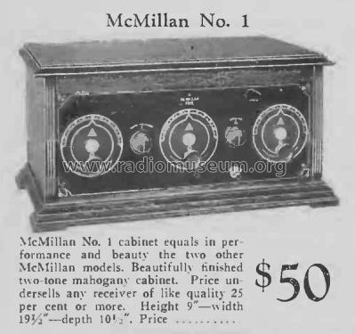 McMillan Five No. 1; McMillan Radio Corp. (ID = 2418454) Radio