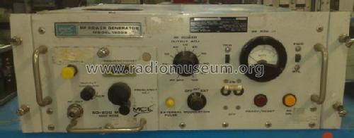 Signal Generator 15009; McMillan Radio Corp. (ID = 1204159) Ausrüstung