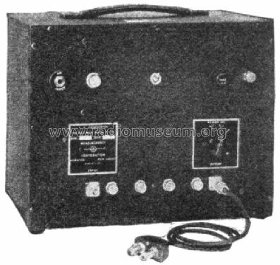 I.F. Converter M-275; Measurements (ID = 322445) Ausrüstung