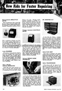 Megacycle Meter 59 ; Measurements (ID = 1215301) Equipment