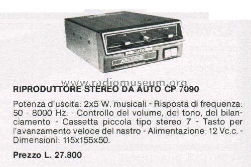 Stereo Cassette Tape Player CP 7090; Mecca Maruwa (ID = 2781865) Sonido-V