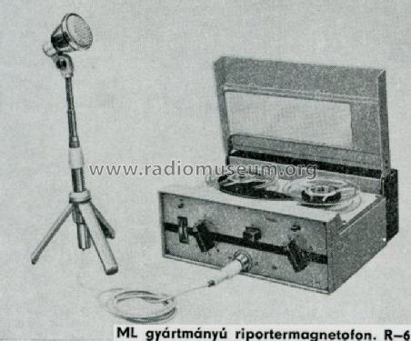 Riportermagnetofon R-6; Mechanikai (ID = 398203) Sonido-V