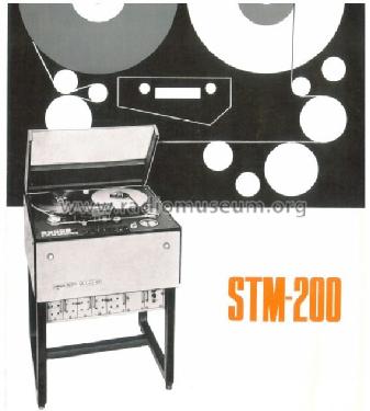 Studio Magnetofon STM-200a; Mechanikai (ID = 751330) Ton-Bild