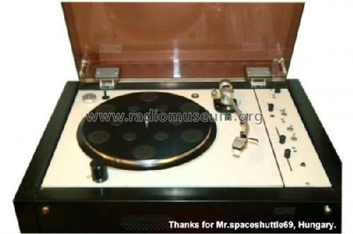 Studio Record Player SL-101; Mechanikai (ID = 688658) Ton-Bild