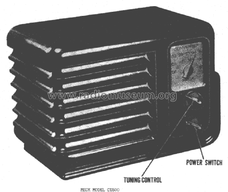 FM Converter CX500; Meck, John, (ID = 2504471) Radio